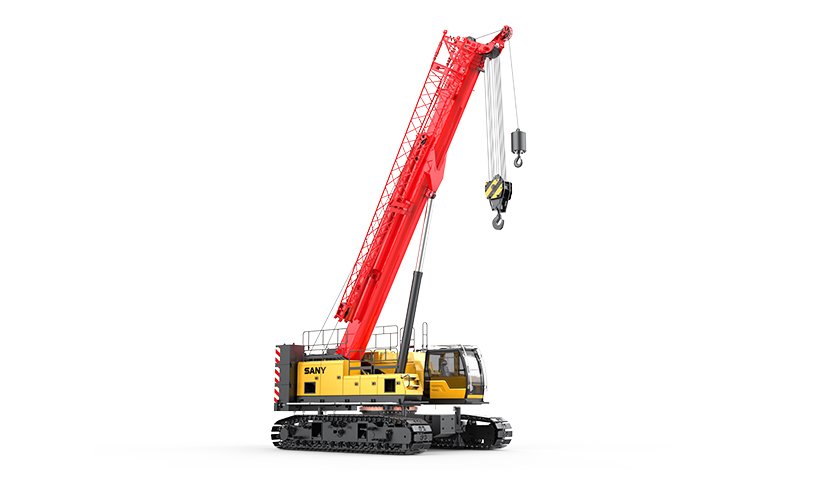 Sany SCE800TB-EV 80t electric telescopic crawler crane - Sany Crane